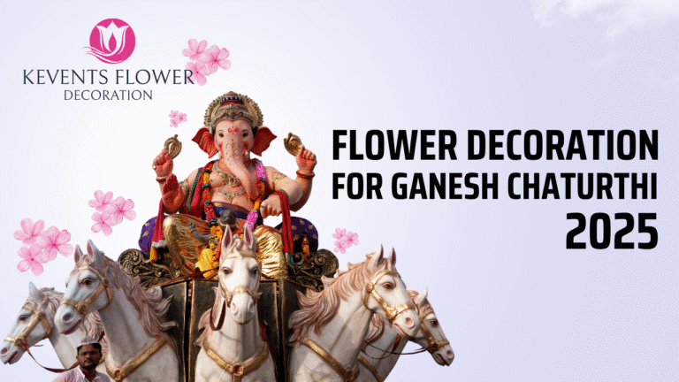 Flower Decoration for Ganesh Chaturthi in Mumbai